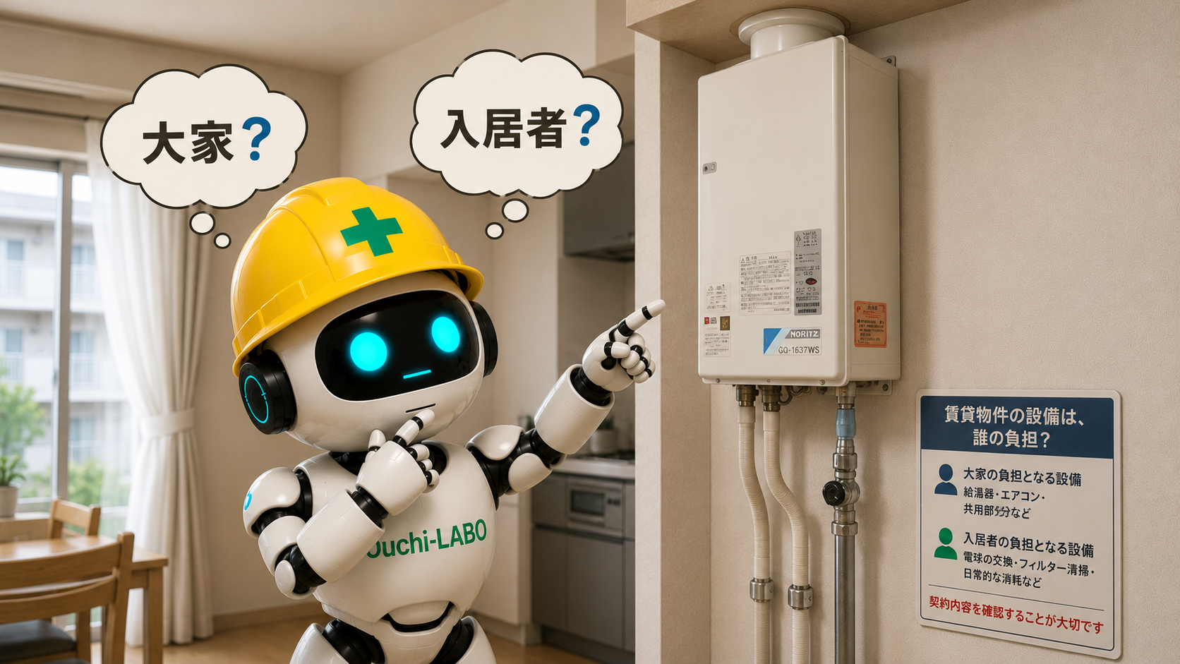 賃貸で設備が壊れた、誰が払う?貸主・借主の負担を切り分ける完全ガイド